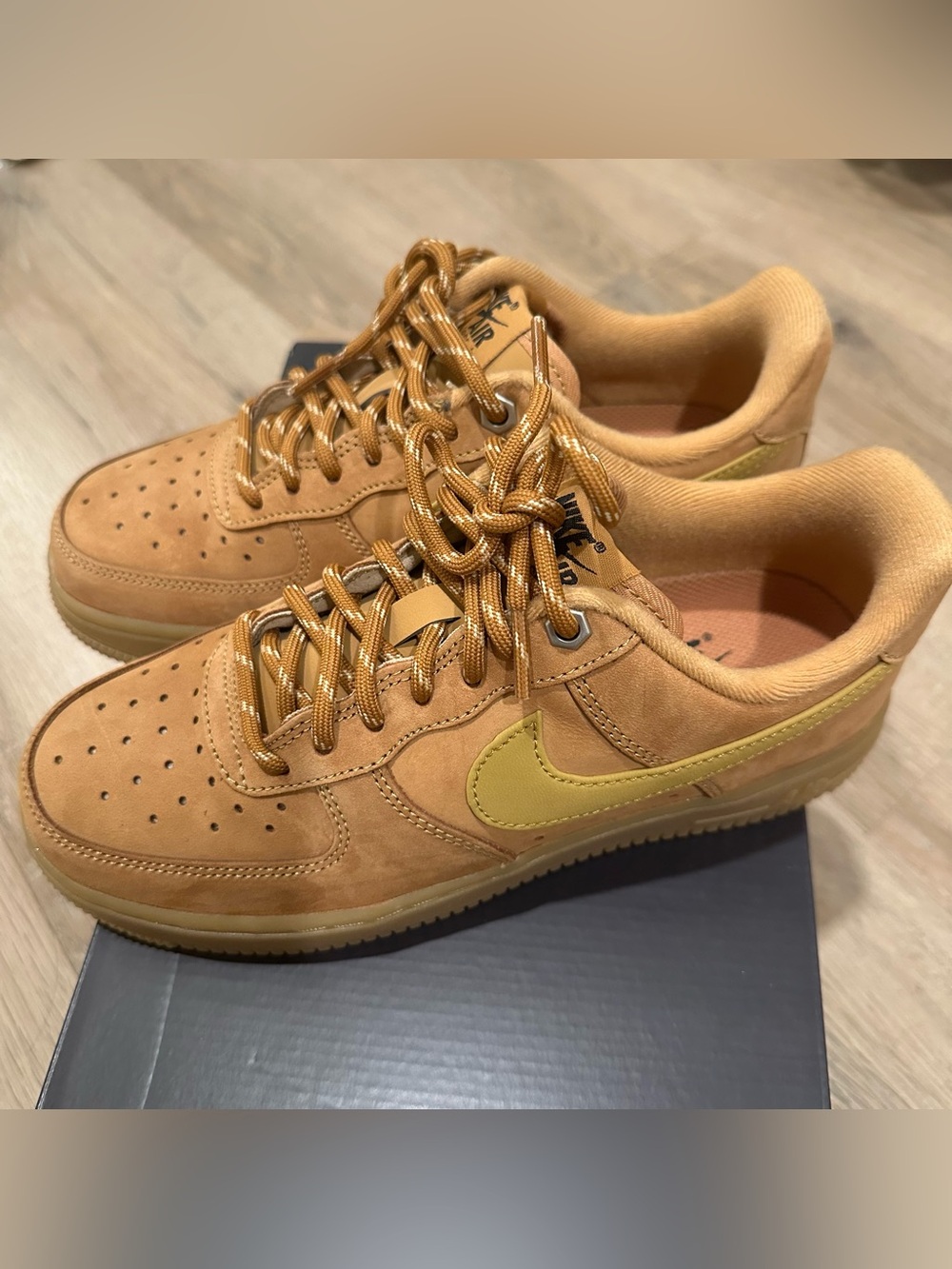 Nike Air Force 1 Low Flax Wheat - Women’s Size 6.5